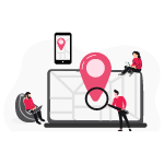 HR using geolocation services